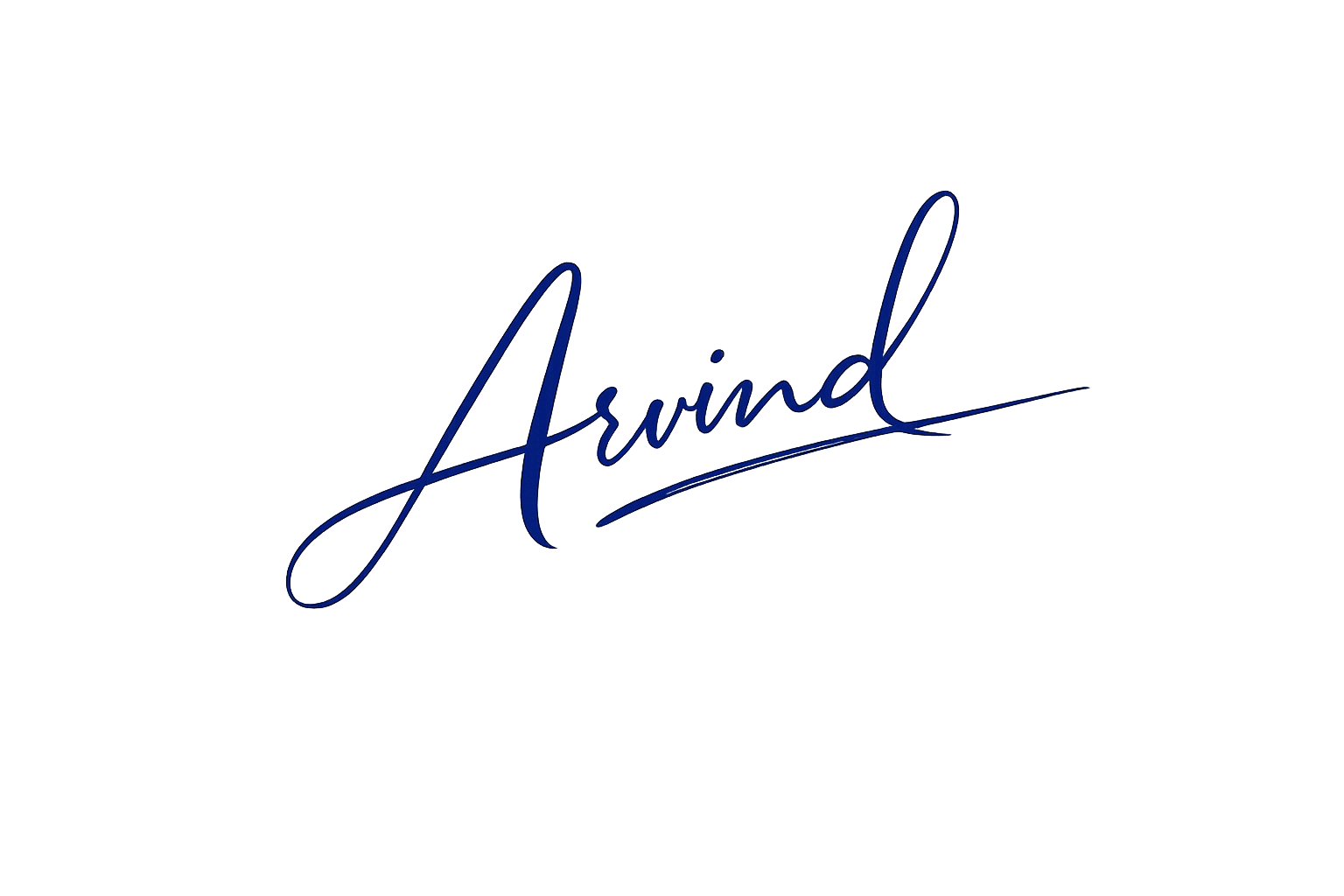 Arvind Saini signature