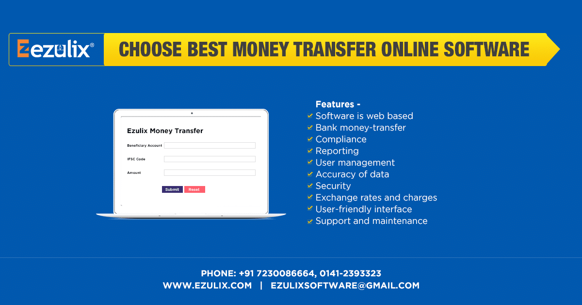 money transfer online software