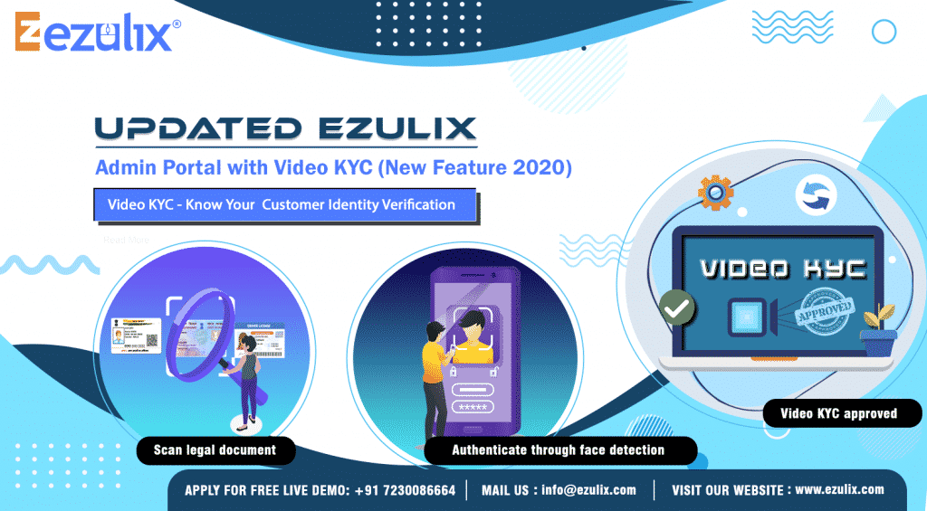 admin portal with video KYC