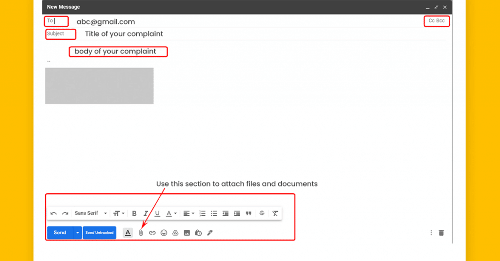 how to compose an email