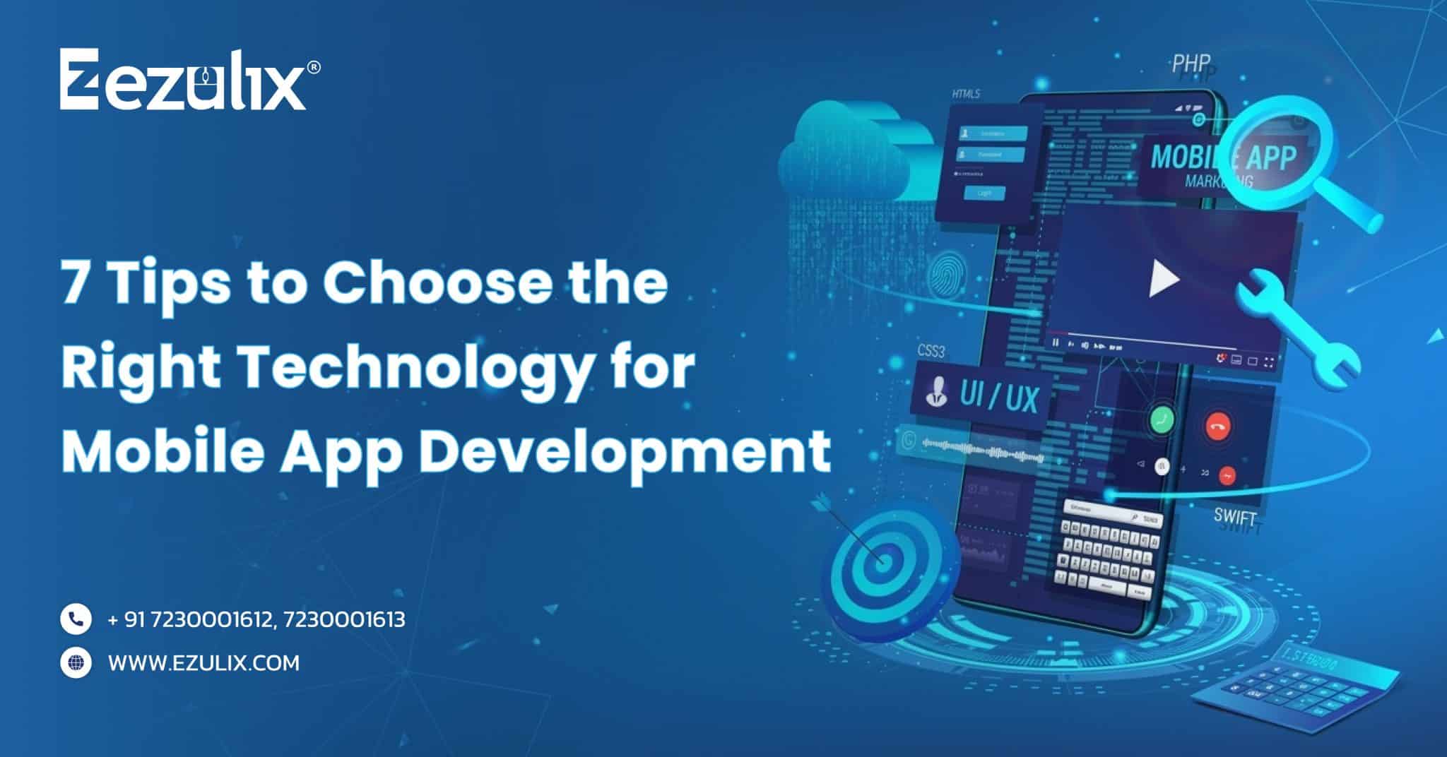 Choose the Right Tech Stack for Mobile App Development