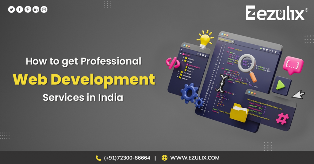 web development services in India