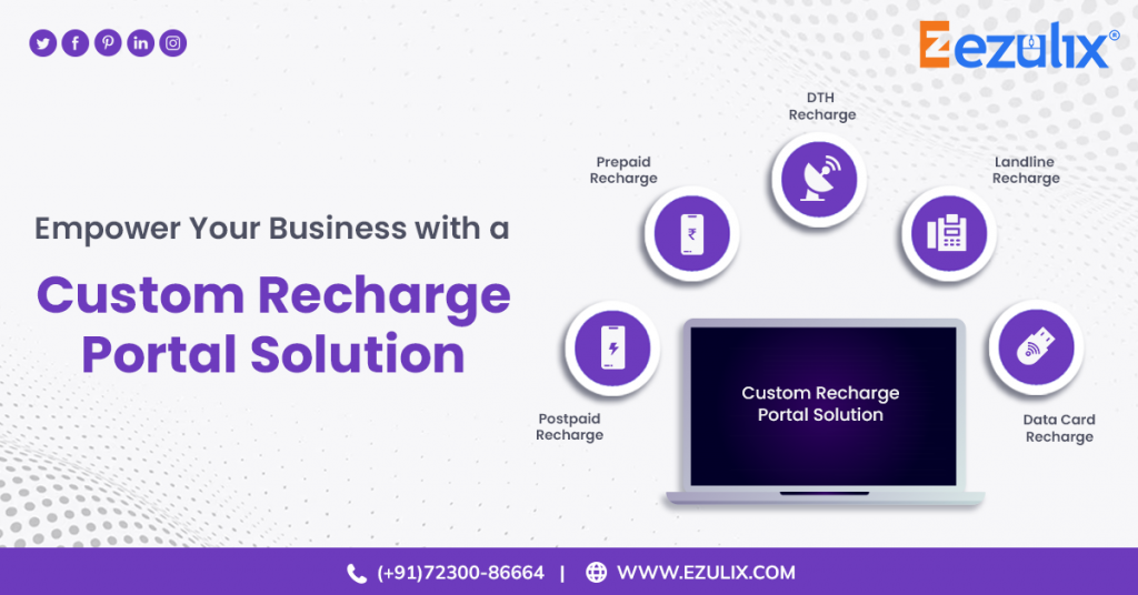 Custom recharge portal solution
