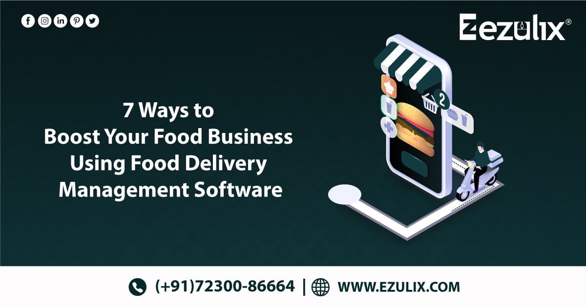Food Delivery Management Software