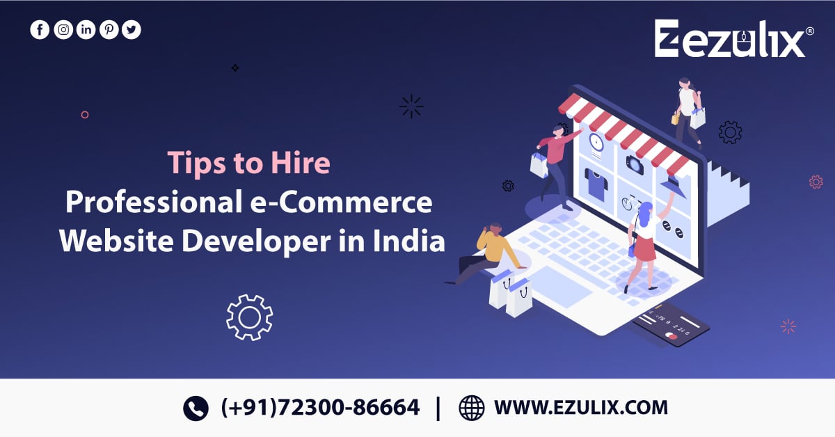 e-commerce website developer