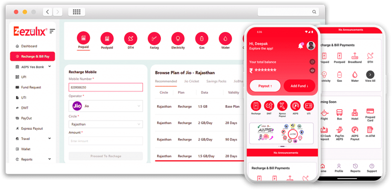 Multi Recharge Software Provider - Trusted by 2500+ Portals