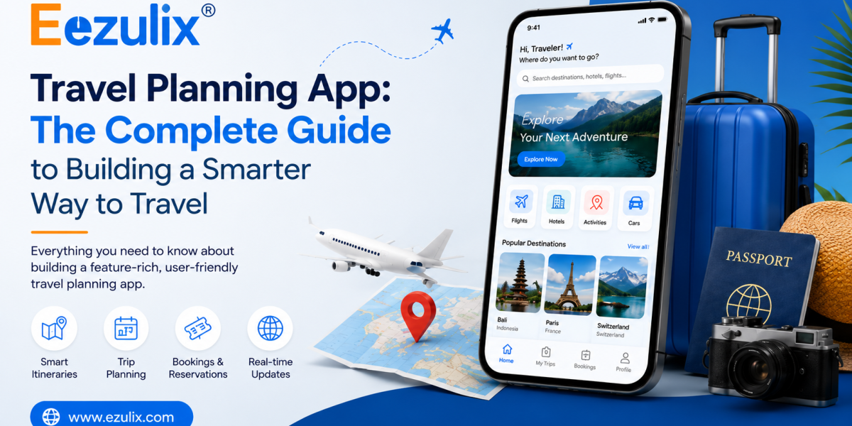 travel app planning